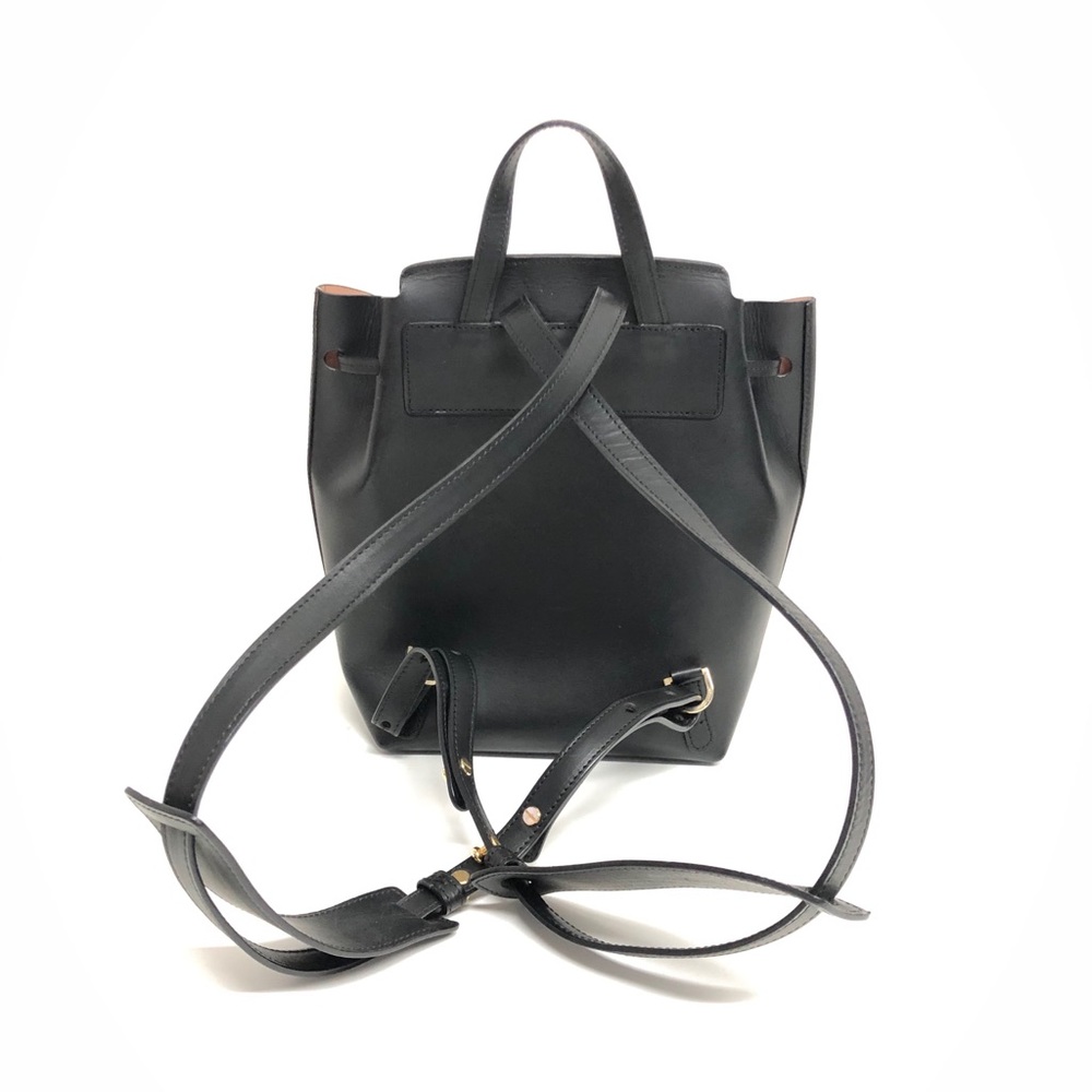 Mansur Gavriel Mini Leather Drawstring Backpack - image 2